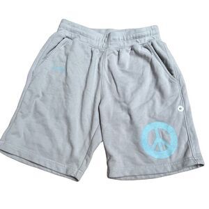 Madhappy Production Sample Unisex Cotton Fleece Shorts Grey Medium NEW